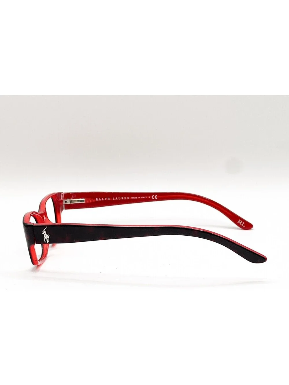 Ralph Lauren RL 6058 5255 Top Havana on RED Authentic Eyeglass Frames 51-16